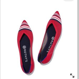 Rothy’s Cherry red captoe points